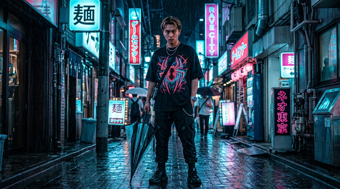 Spider-Verse & Anime Streetwear Drop